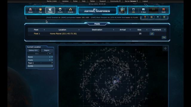 Astro Empires Tutorial Walkthrough - game basics смотреть онлайн