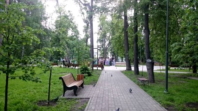 Казань. Лениский сад. Черное озеро.