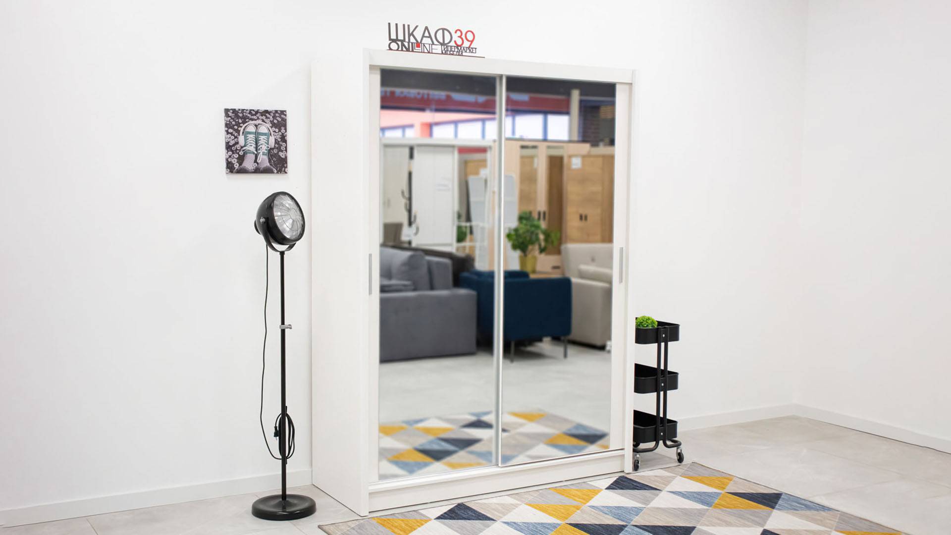 Paris 160 Шкаф-купе белый (Польша) смотреть онлайн