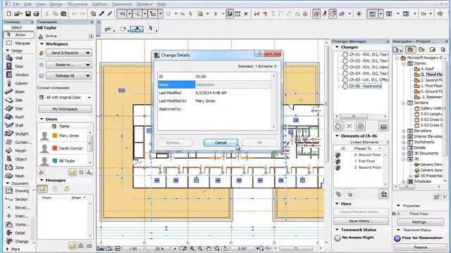 ARCHICAD Revision Management-Related Teamwork User Rights, Part 2. смотреть онлайн