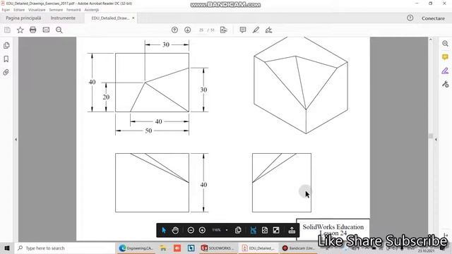 Lesson 24-Solidworks Tutorial for Beginners смотреть онлайн