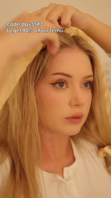 How to style your hair at home yourself | 💇🏼♀️ #asmr #temudeutschland смотреть онлайн