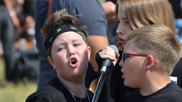 Рок - н моб 2024 год. Рок версия гимна Белогорска