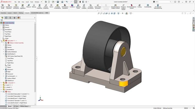 How to Automatically Repair a Missing Mate Reference | SOLIDWORKS смотреть онлайн