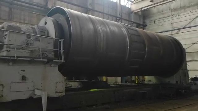 Токарная обработка секции корпуса смотреть онлайн