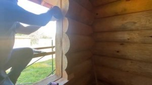 Обсада чистовая в деревянном доме!