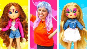 👸 Куклы Юник Айз готовятся к вечеринке 🎀✨Сделаем крутые образы!