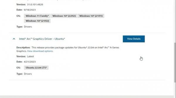 How to Download Driver Intel Arc A750