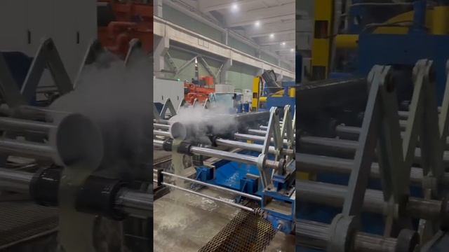 Производство электросварной трубы смотреть онлайн