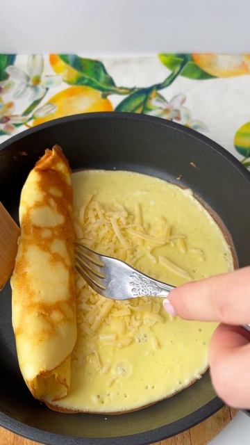 👍👏😋ЭТОТ ЗАВТРАК ВЫ ЗАПОМНИТЕ 😍
С вас ❤️, с меня вкусный рецепт.
Все по-честному 😉.

Манный блин