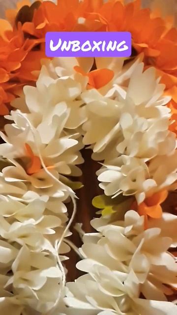 2 pc off white & orange color jasmine flower fabric gajra 12 inch for gorgeous & stunning hairstyle смотреть онлайн