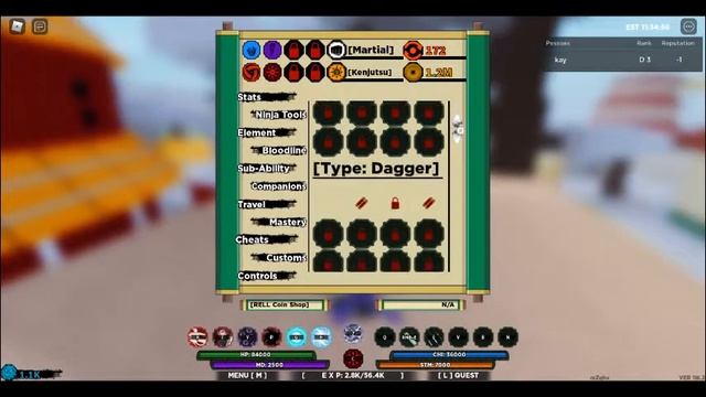PEGADO A NOVA KUNAI DE CHAKRA NO SHINDO LIFE (SL2 CHI KUNAI) смотреть онлайн
