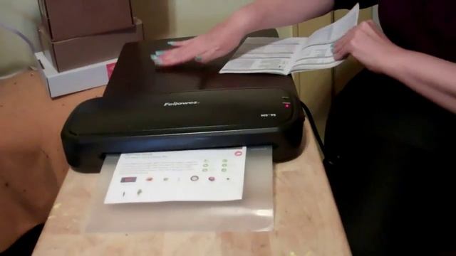 Fellowes Laminator Review