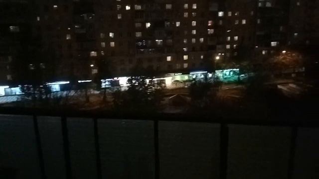 Вечерняя Москва_ Москва не спит_Вид из окна смотреть онлайн