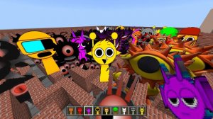 Incredibox SPRUNKI Phase VI in Maze MOD in Minecraft PE |Incredibox Sprunki
