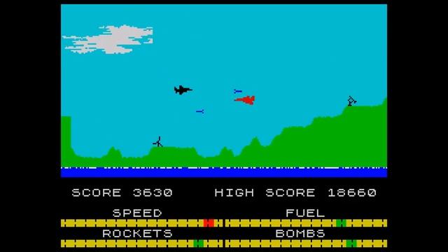 HARRIER ATTACK! [ZX Spectrum]