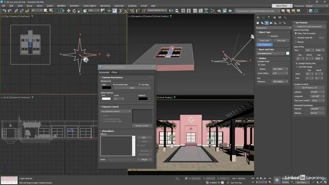 78 - Освещение с помощью солнца и неба в 3ds Max 2025 смотреть онлайн