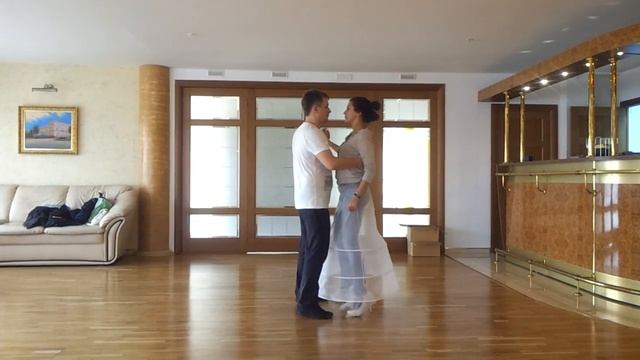 Шикарный простой первый танец молодых всего за один урок! (репетиция) смотреть онлайн