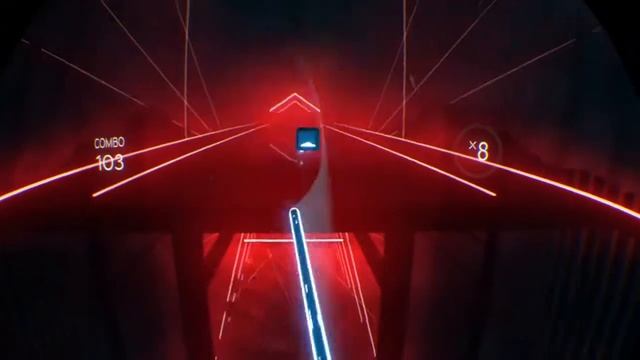 Beat Saber, one handed, song: Escape ft. Summer Haze, Expert, no mods смотреть онлайн