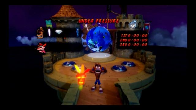 Crash Bandicoot 3:N-Sane Trilogy-108% Walkthrough Under Pressure (Crystal, Gem, and Platinum Relic) смотреть онлайн