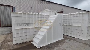 Обзор модели пластикового погреба для дачи ТИТАН Фермер-2 [купить погреб с установкой под ключ]