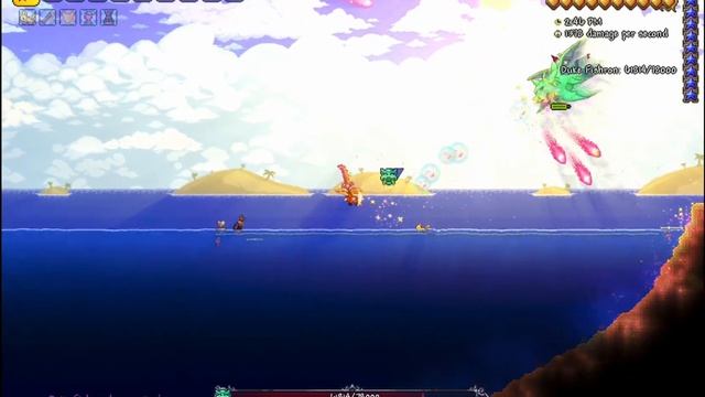 Star Wrath Vs All Bosses | Terraria