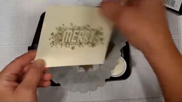 Ornamental Pine Card & Scrapbook Page