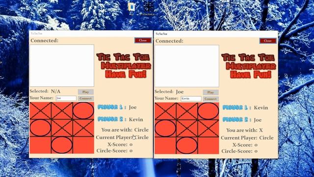 Tic Tac Toe Single/Multiplayer (C#) смотреть онлайн