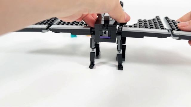 LEGO Minecraft The Ender Dragon and End Ship 😱21264 Speed Build Review смотреть онлайн