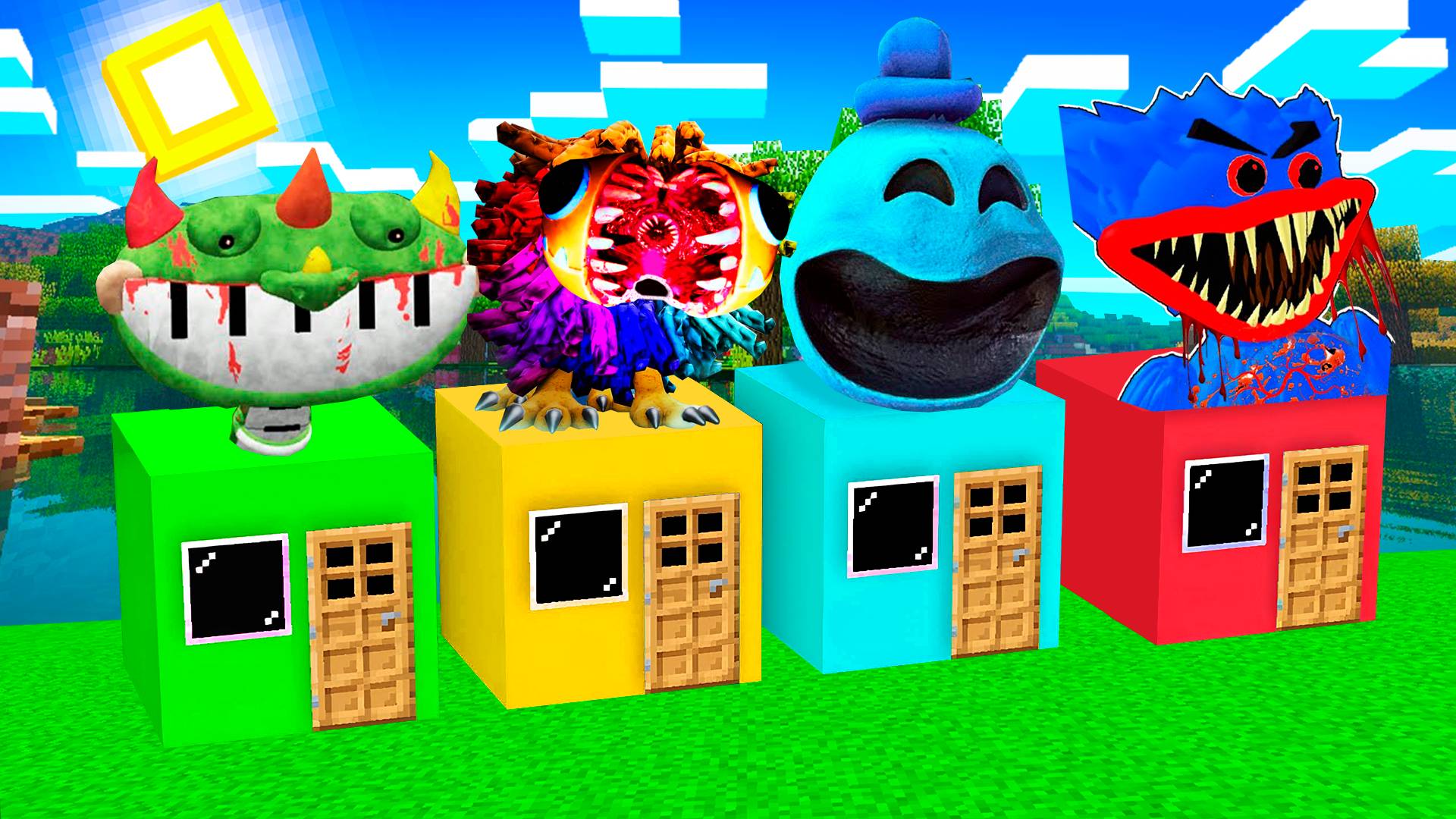 ВЫЖИВАНИЕ В ДОМЕ ПОППИ ПЛЕЙТАЙМ, ГЛАВА 4 в Майнкрафт! СЕКРЕТНАЯ БАЗА УЖАСОВ POPPY PLAYTIME! смотреть онлайн