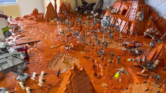 LEGO Star Wars | Building Geonosis Moc Progress Update Part 8 смотреть онлайн