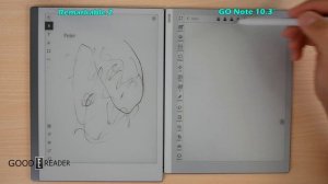Remarkable 2 vs Onyx Boox GO 10.3» Note Comparison