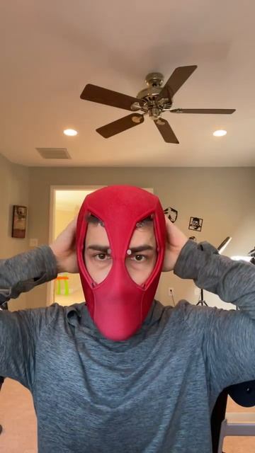 Amazing 3D printed Deadpool mask 🙌 #3dprinting #deadpool #cosplay #shorts смотреть онлайн