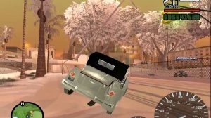 обзор :gta sa snow edition