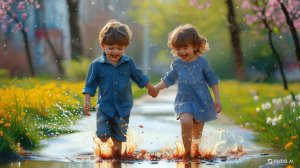 По земле весна шагает. Татьяна Острягина||Детские песни про ВЕСНУ