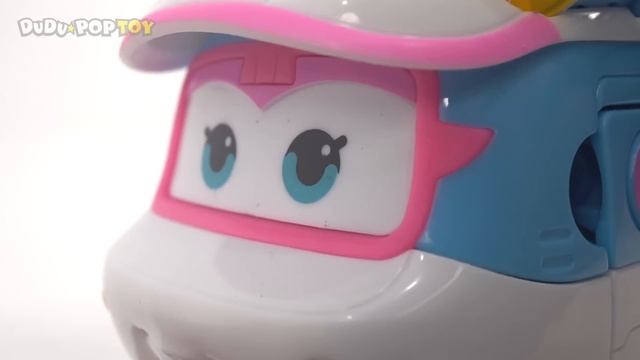 Super Wings High-speed Train Tony, Food Truck Lime, Transforming Dinosaur Tino! Go! | DuDuPopTOY