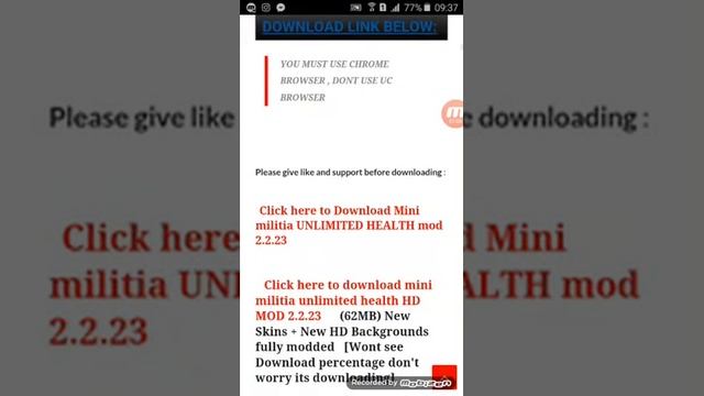 How to download mini militia HD unlimited health,unlimited jetpack pro pack смотреть онлайн