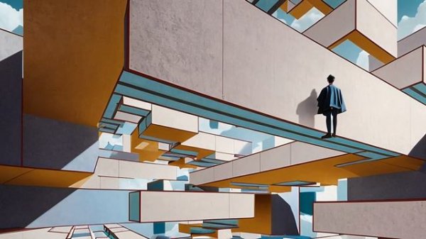 Surreal trip 4K AI Video art - 1 hour visuals