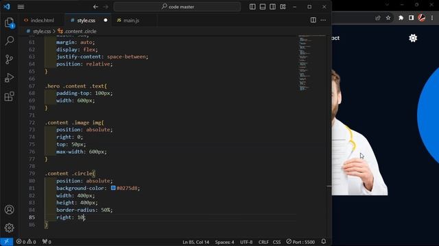 create personal portfolio website with dark and light mode | using HTML & CSS смотреть онлайн