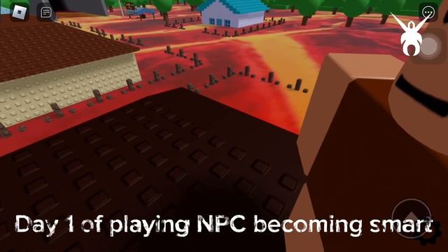 Day one of playing NPC becoming smart смотреть онлайн