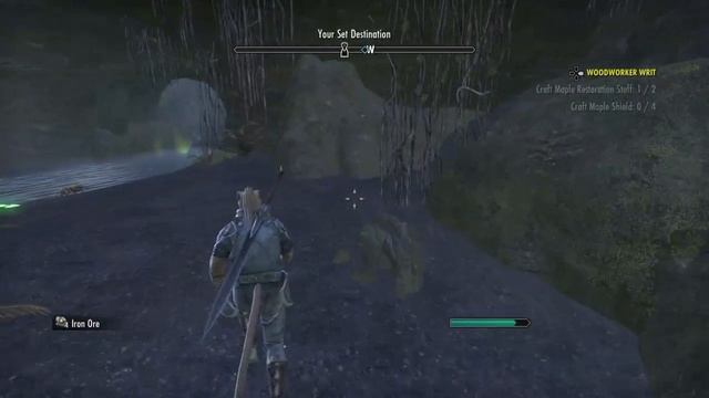 PS4 The Elder Scrolls Online location farm iron ore in KHENARTHI'S ROOST смотреть онлайн