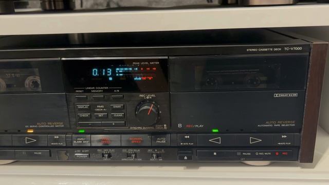 Sony TC-V7000 / Japan Market / проверка работы