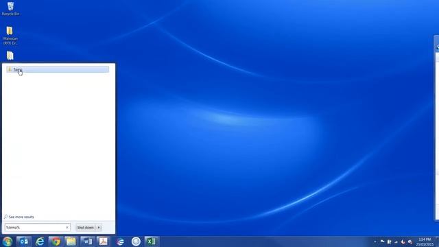 How to navigate to Temp (temporary) folder on Windows 7 смотреть онлайн