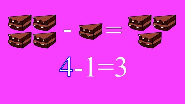 🎓 Математика с кисой Алисой. Урок 3. Сложение и вычитание в пределах 4-х. (0+) смотреть онлайн