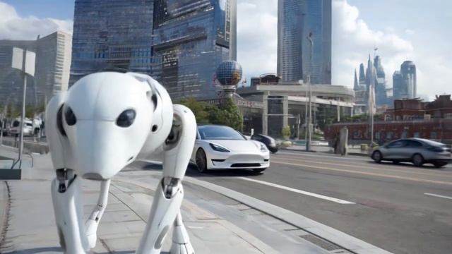 Ai Робособаки на Новом Арбате будущего.. Одичавшие смотреть онлайн