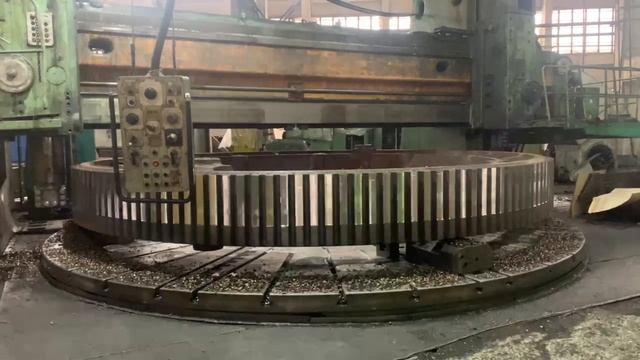 Карусельная обработка венца ф 6400 смотреть онлайн