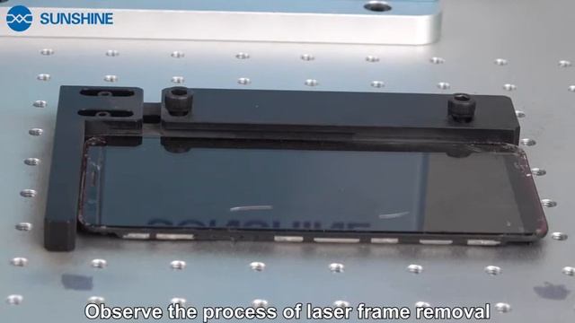SUNSHINE SS-890B laser mobile phone frame and glass remove machine смотреть онлайн
