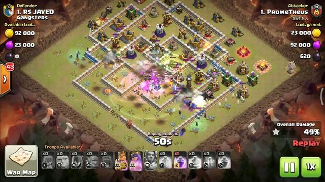 #tiktok.com#joyel Coc Best Attck For 2018