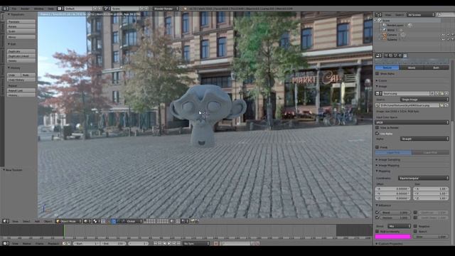 Blender Environment Map Tutorial смотреть онлайн