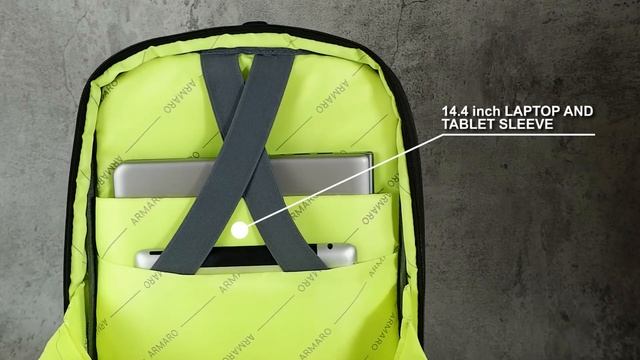 ARMARO BAGS - Heutig Series - Ver.846 - Adventure Looking Business Backpack - Commercial Video смотреть онлайн